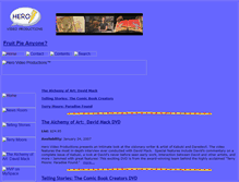 Tablet Screenshot of herovideostore.com